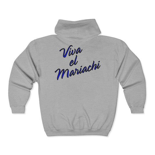 Viva El Mariachi Unisex Heavy Blend™ Full Zip Hooded Sweatshirt