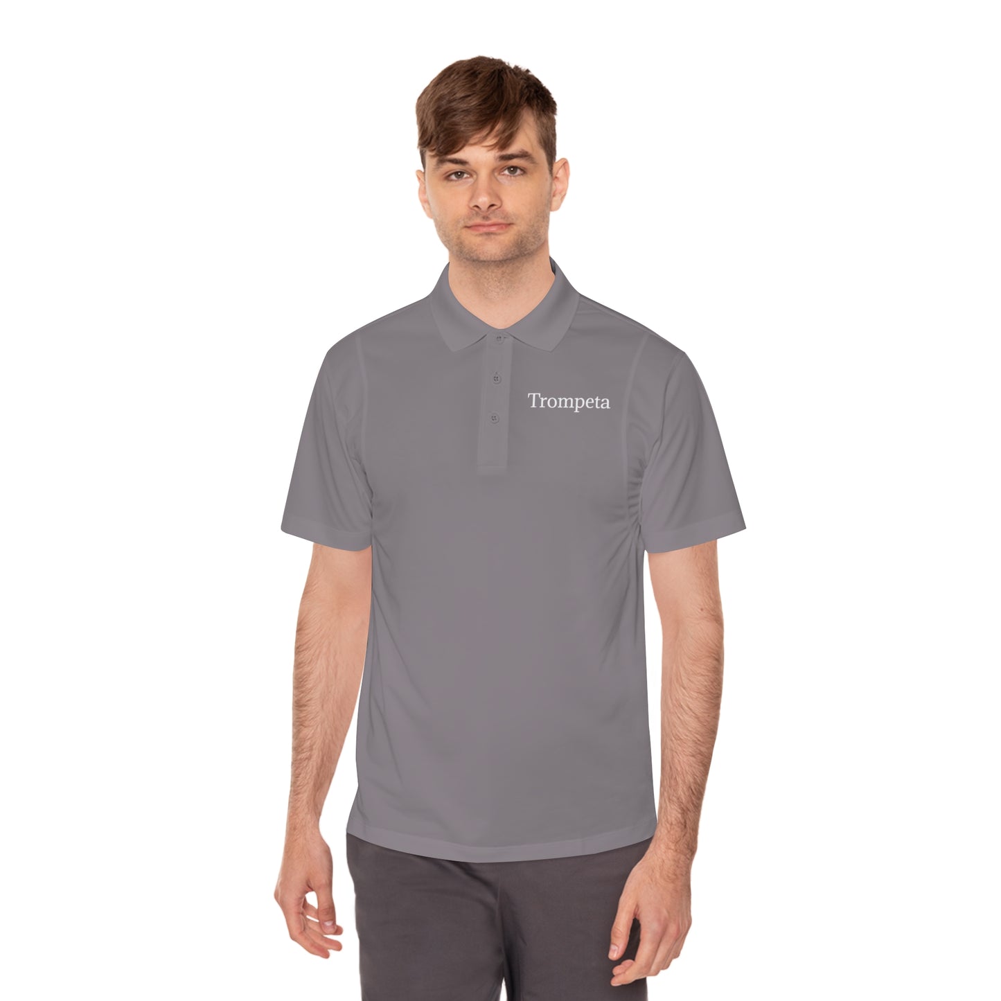 Mariachi Trompeta Men's Sport Polo Shirt