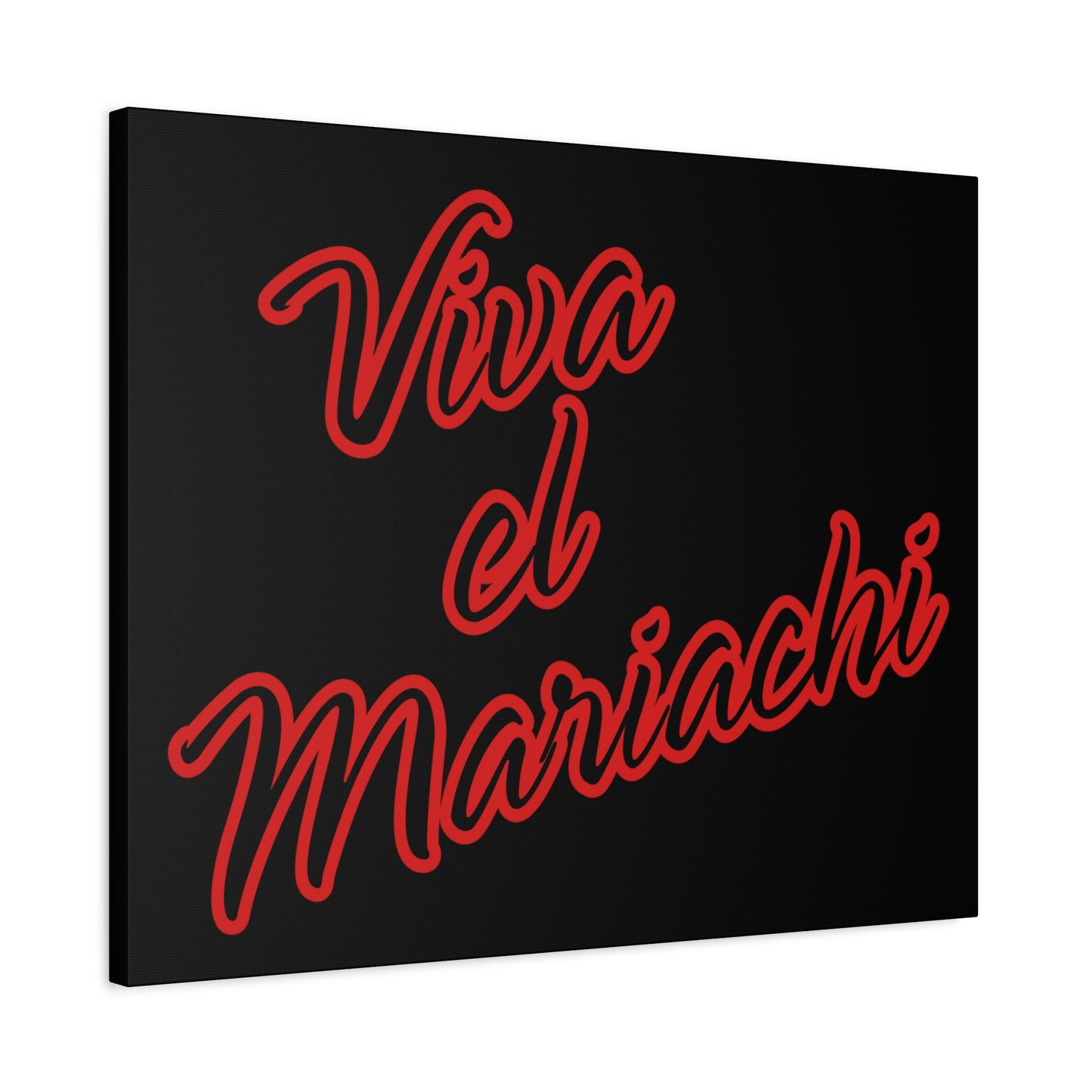 Viva El Mariachi Matte Canvas, Stretched, 1.25"