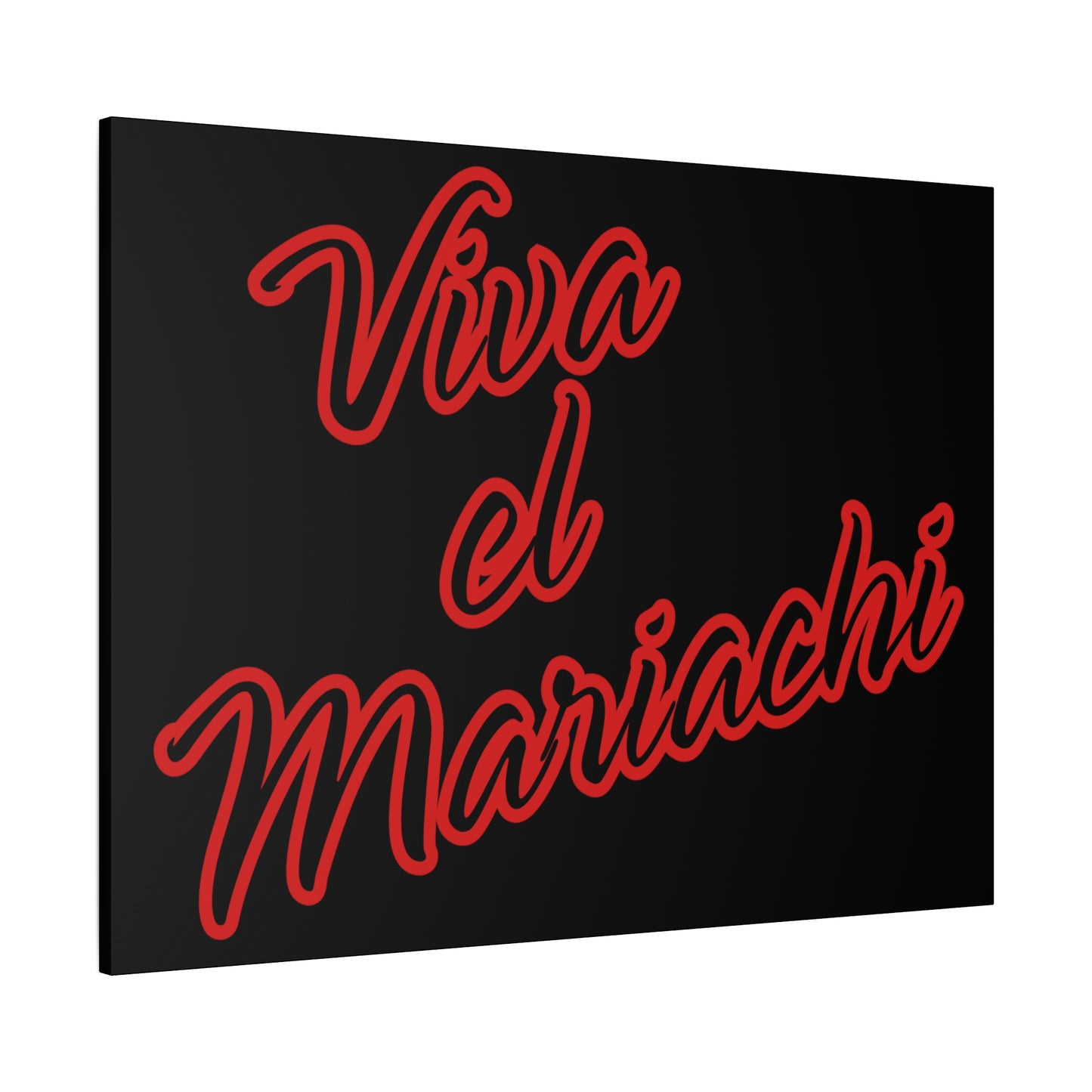 Viva El Mariachi Matte Canvas, Stretched, 1.25"