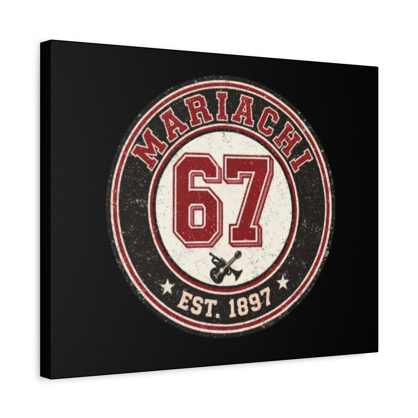 Mariachi 67 Matte Canvas, Stretched, 1.25"