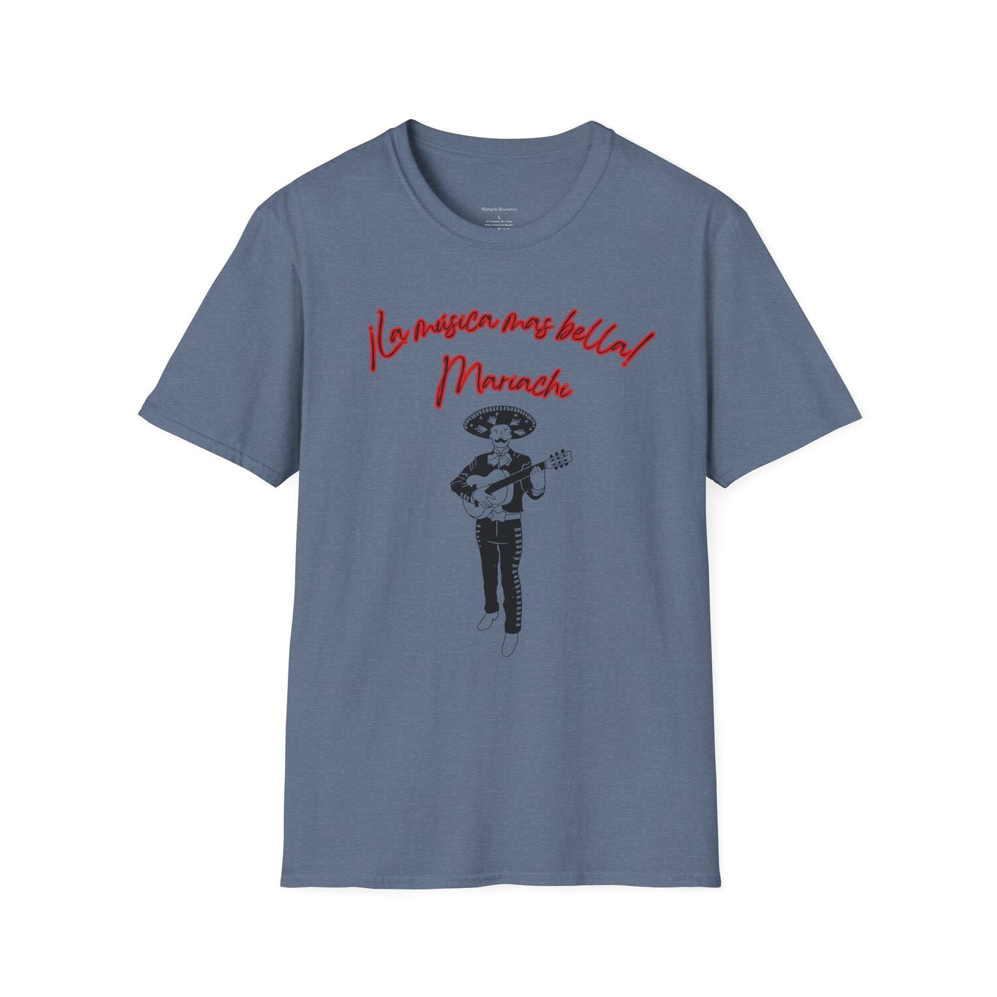 La Musica Mas Bella Unisex Softstyle T-Shirt