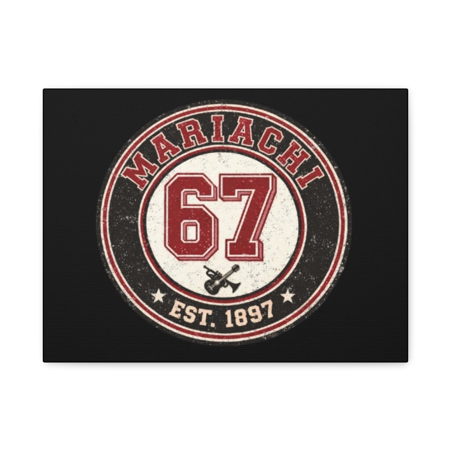 Mariachi 67 Matte Canvas, Stretched, 1.25"