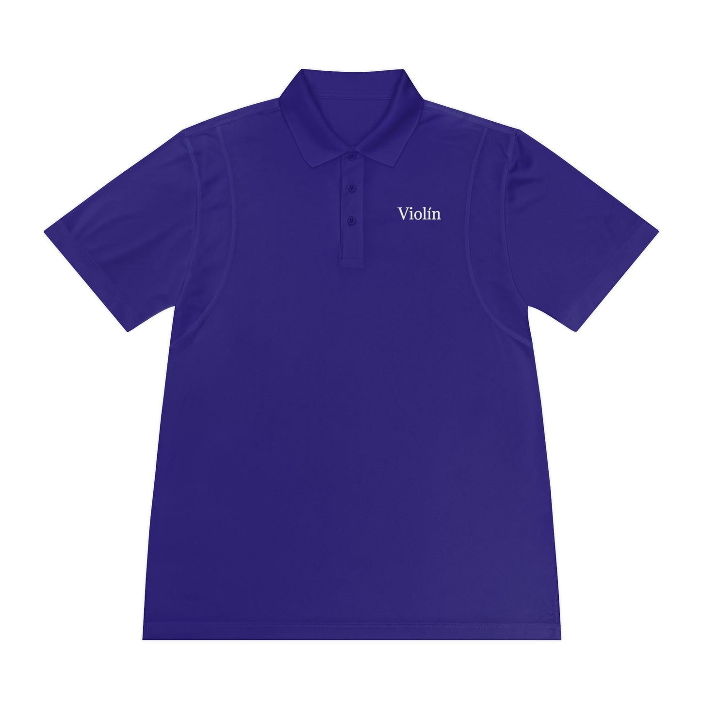 Mariachi Violin Men's Sport Polo Shirt