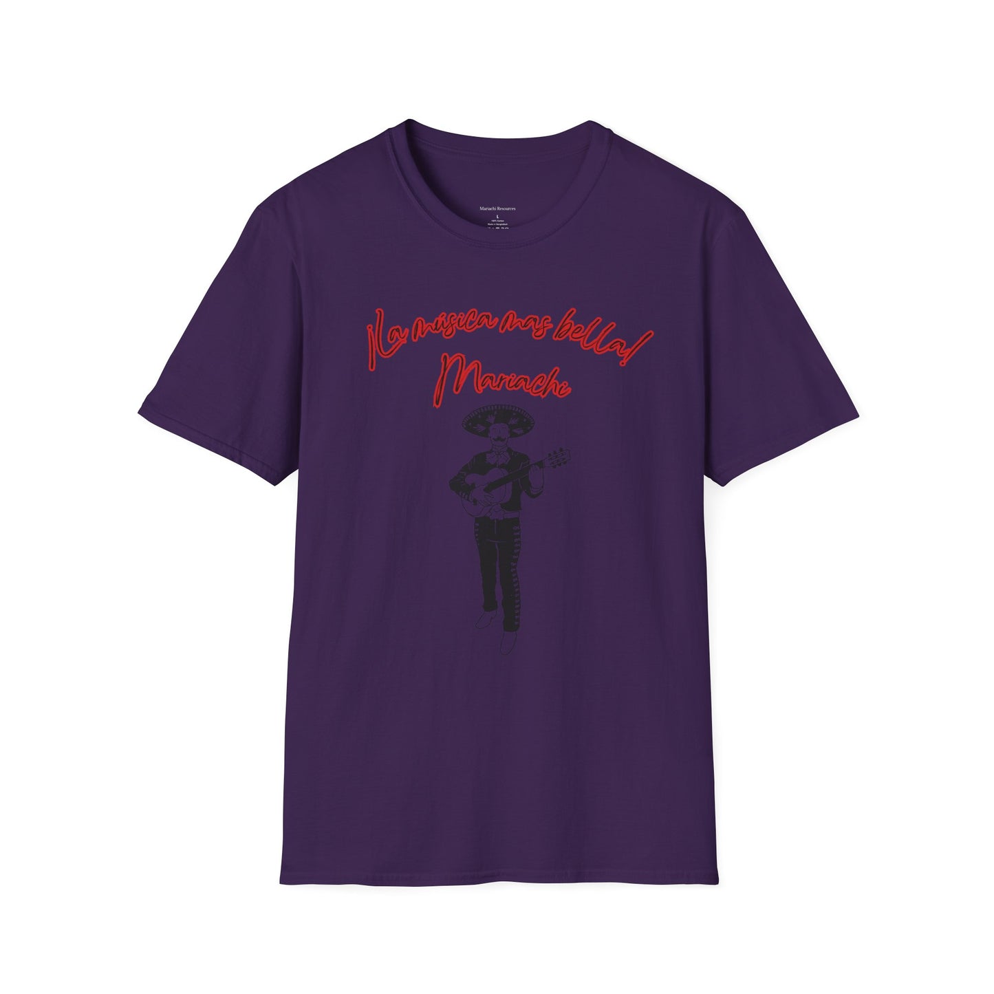 La Musica Mas Bella Unisex Softstyle T-Shirt