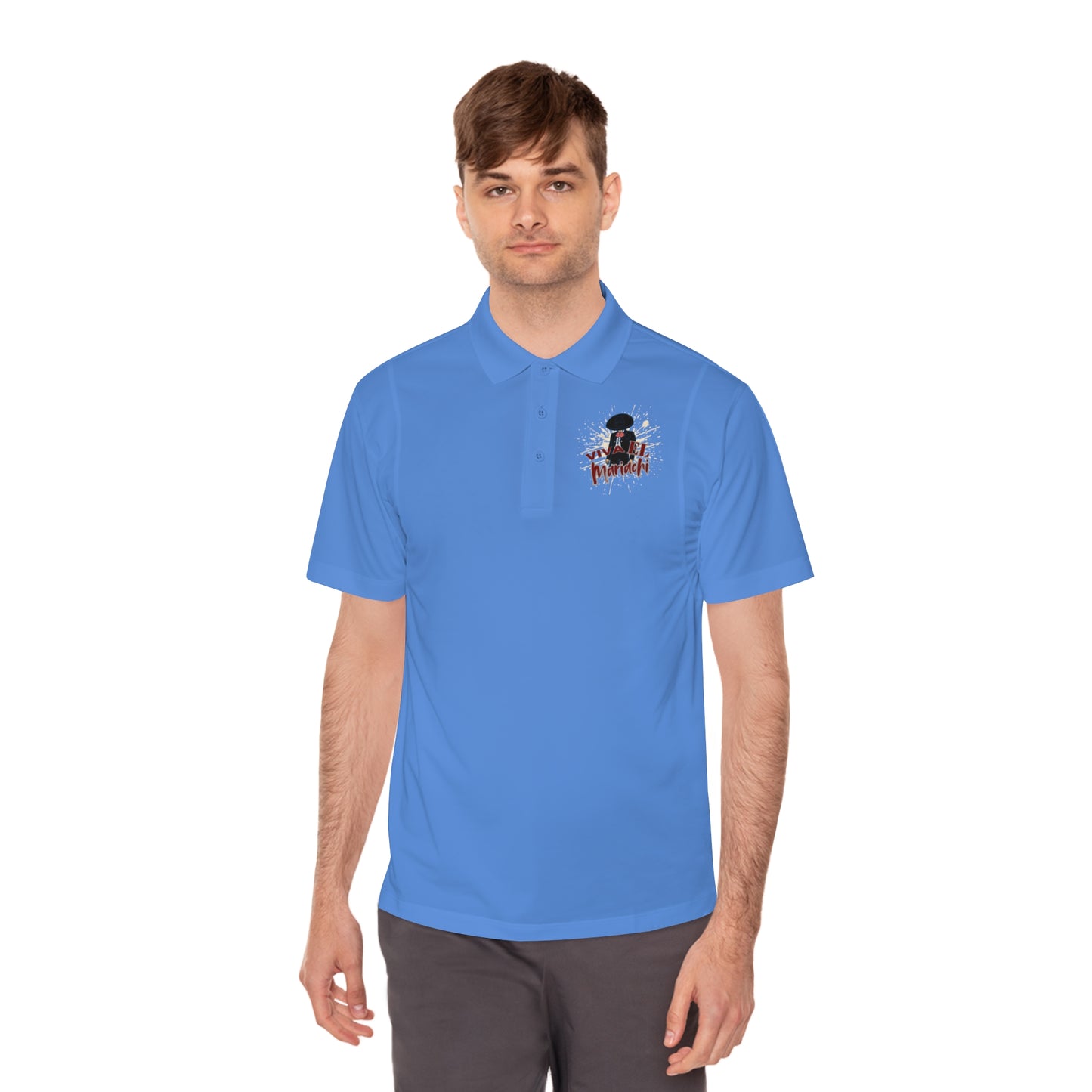 Viva El Mariachi Men's Sport Polo Shirt