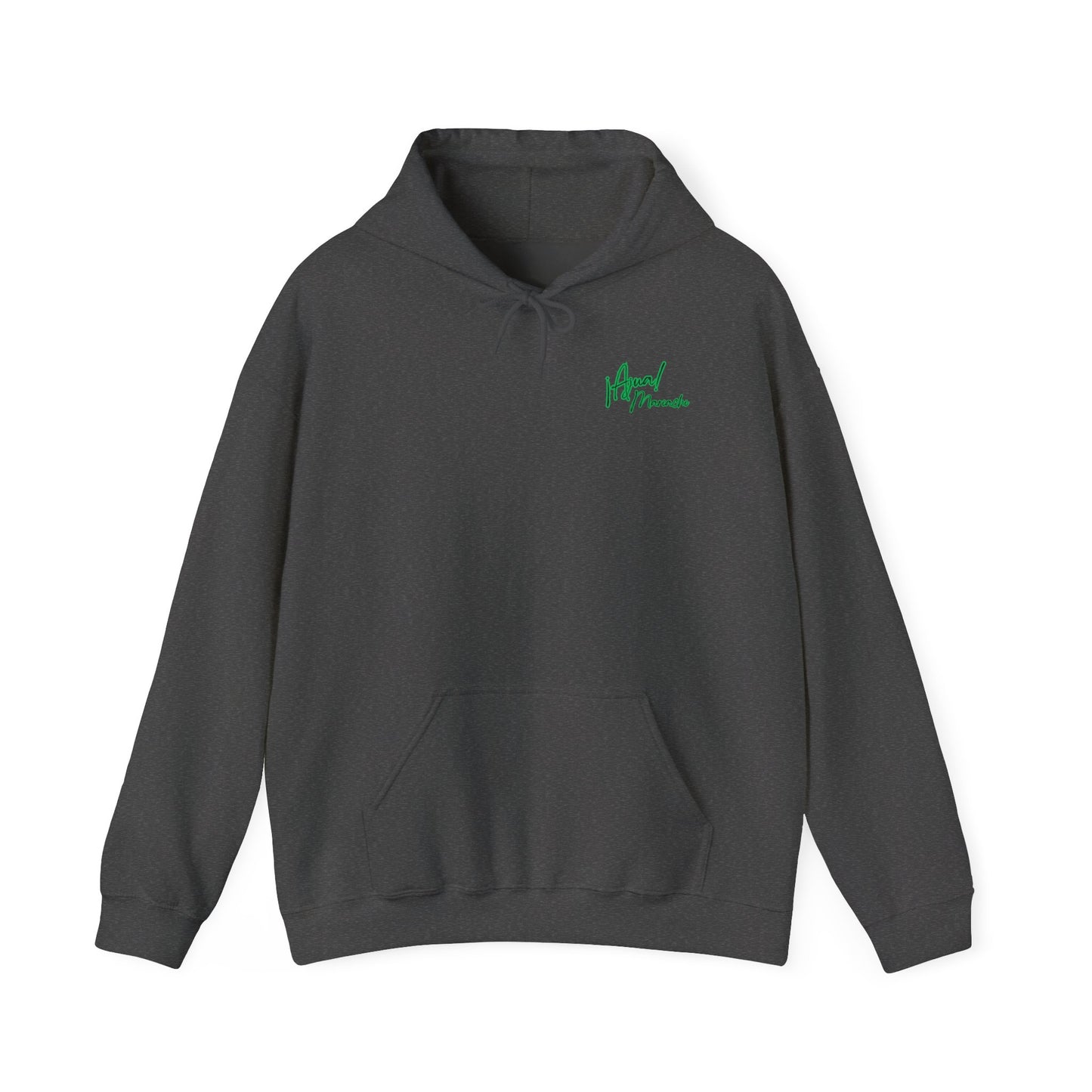 Green Ajua Unisex Heavy Blend™ Hooded Sweatshirt