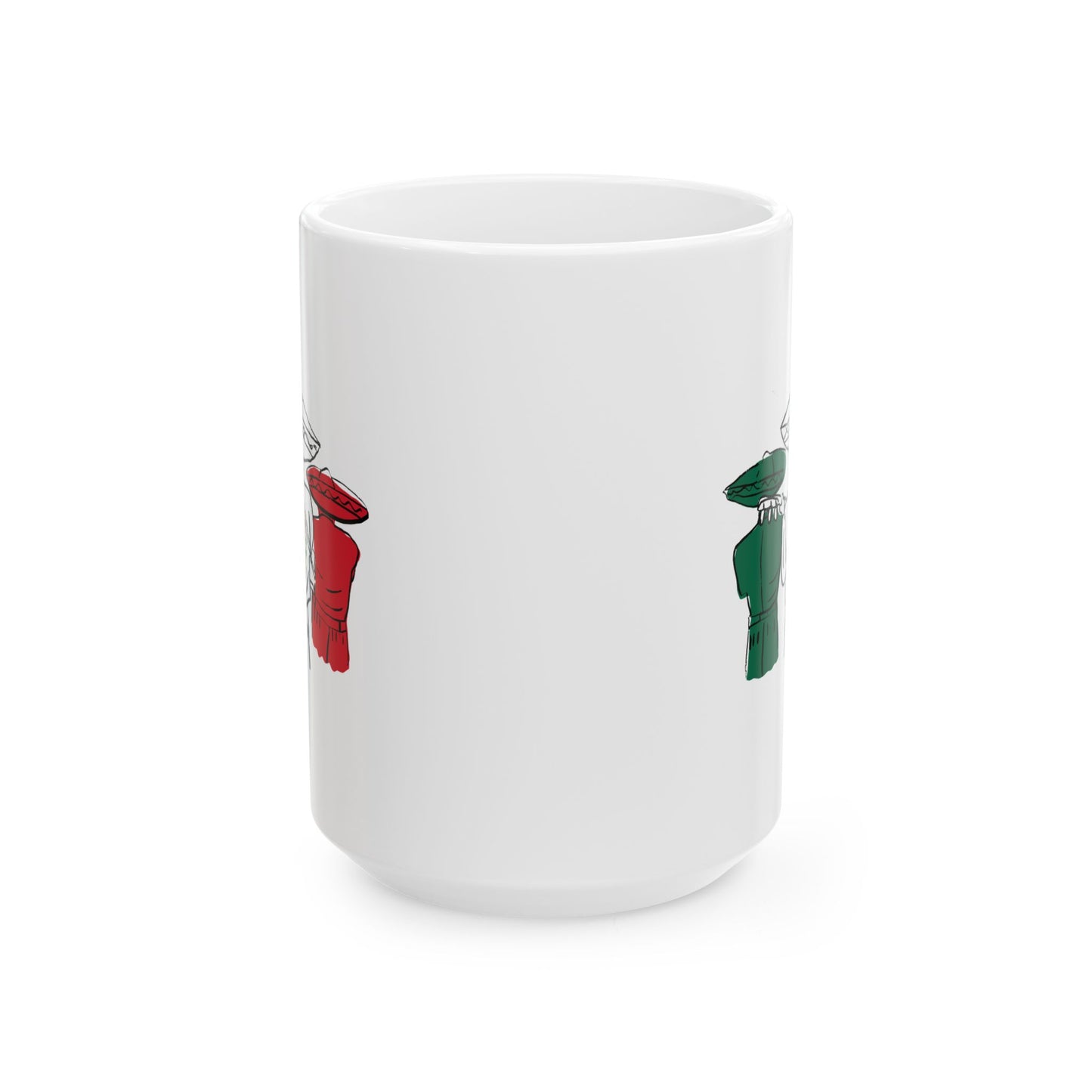 Flag Ceramic Mug, (11oz, 15oz)