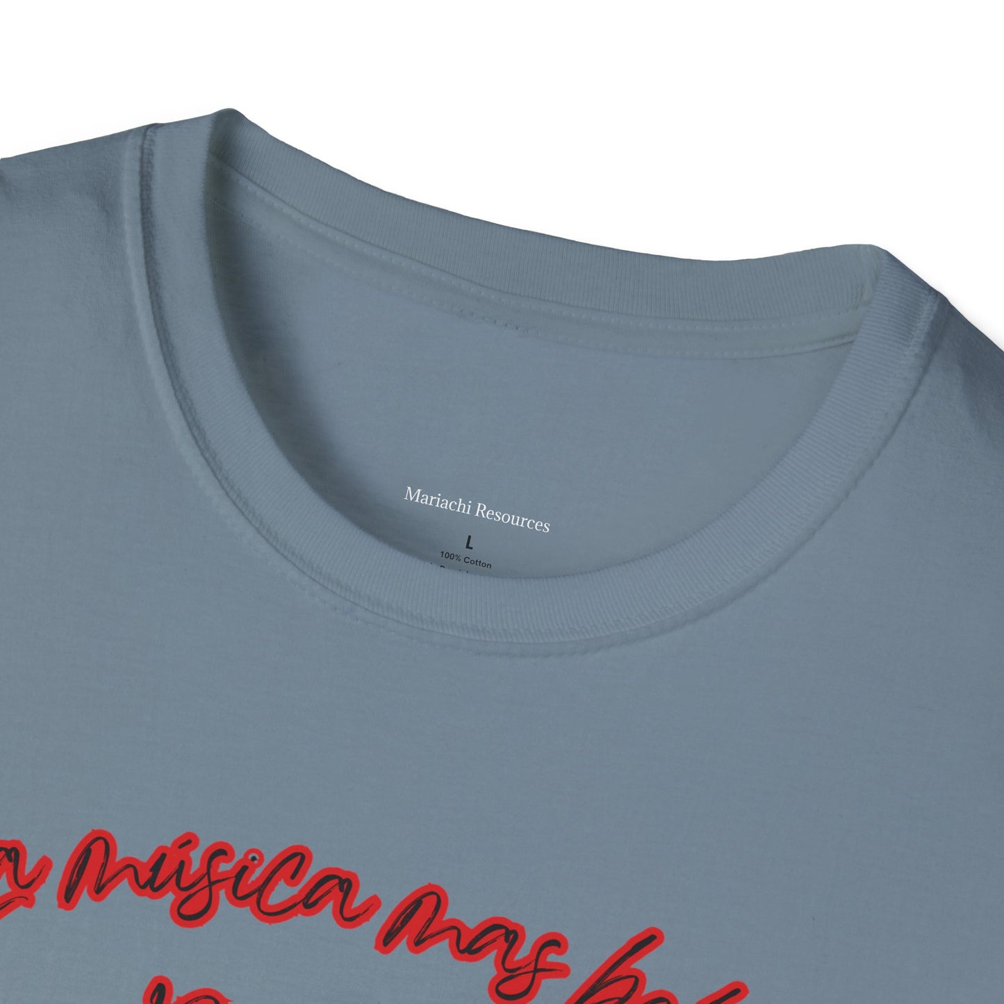 La Musica Mas Bella Unisex Softstyle T-Shirt
