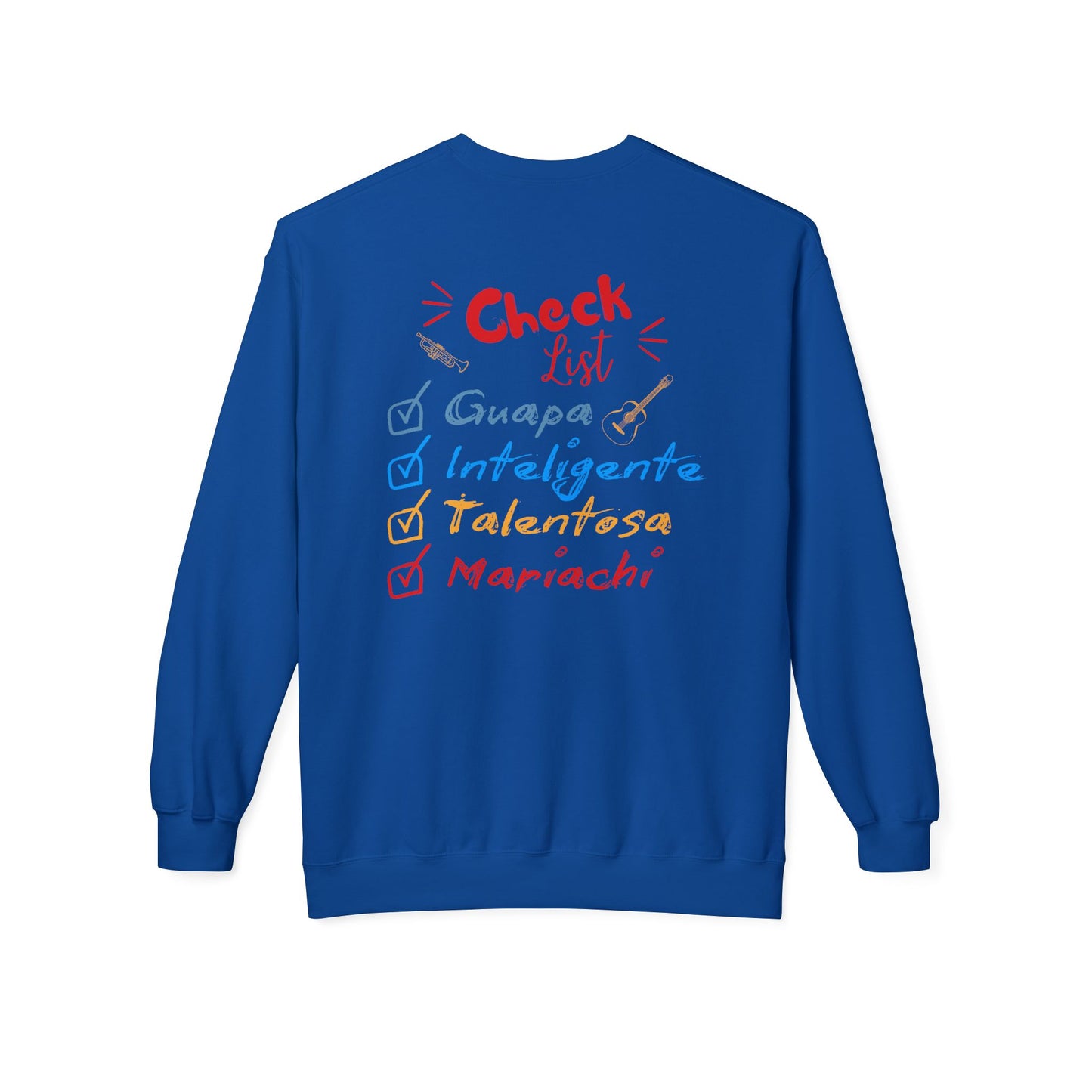 Checklist Guapa Unisex Midweight Softstyle Fleece Crewneck Sweatshirt