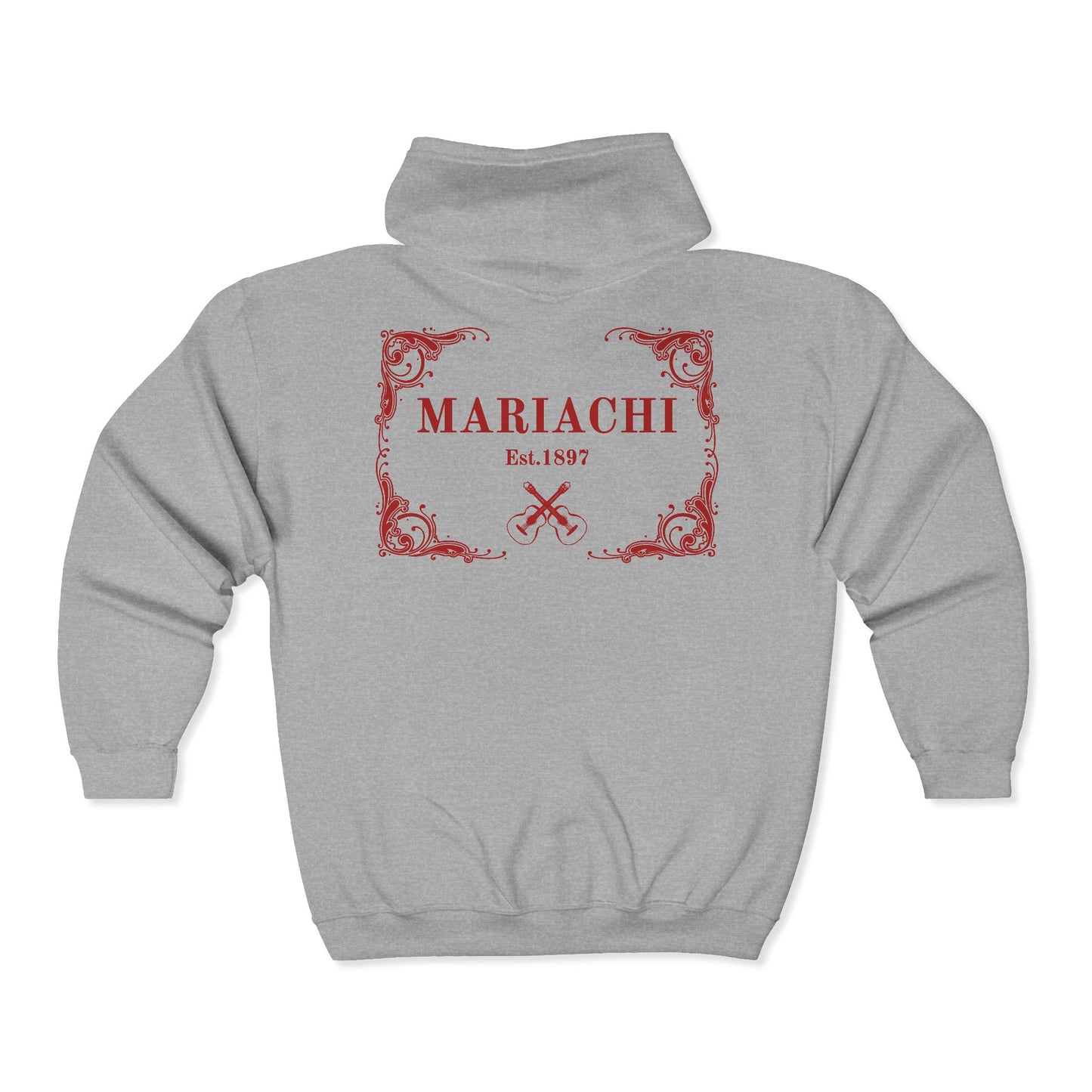 Mariachi Established Unisex Heavy Blend™ Full Zip Hooded Sweatshirt