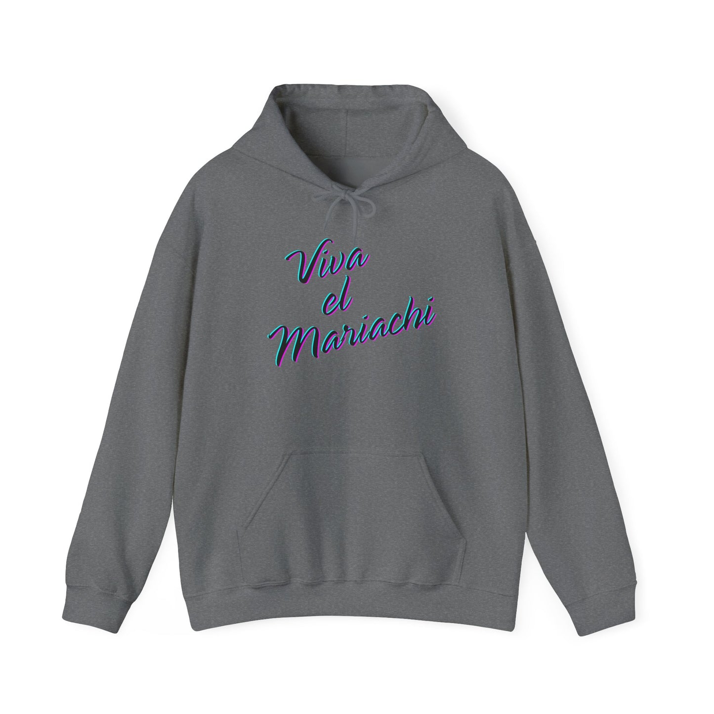 Neon Viva El Mariachi Unisex Heavy Blend™ Hooded Sweatshirt: