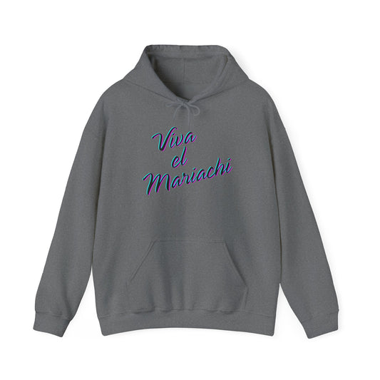 Neon Viva El Mariachi Unisex Heavy Blend™ Hooded Sweatshirt: