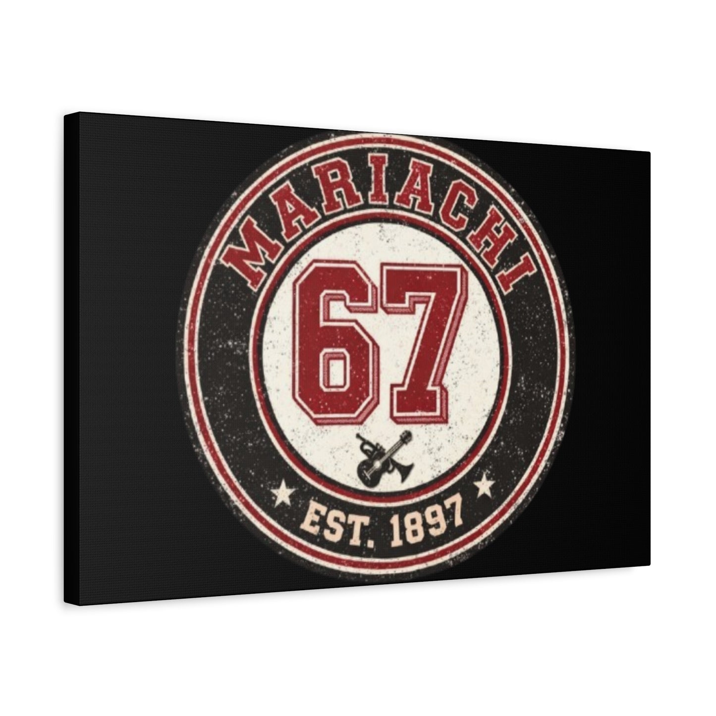 Mariachi 67 Matte Canvas, Stretched, 1.25"