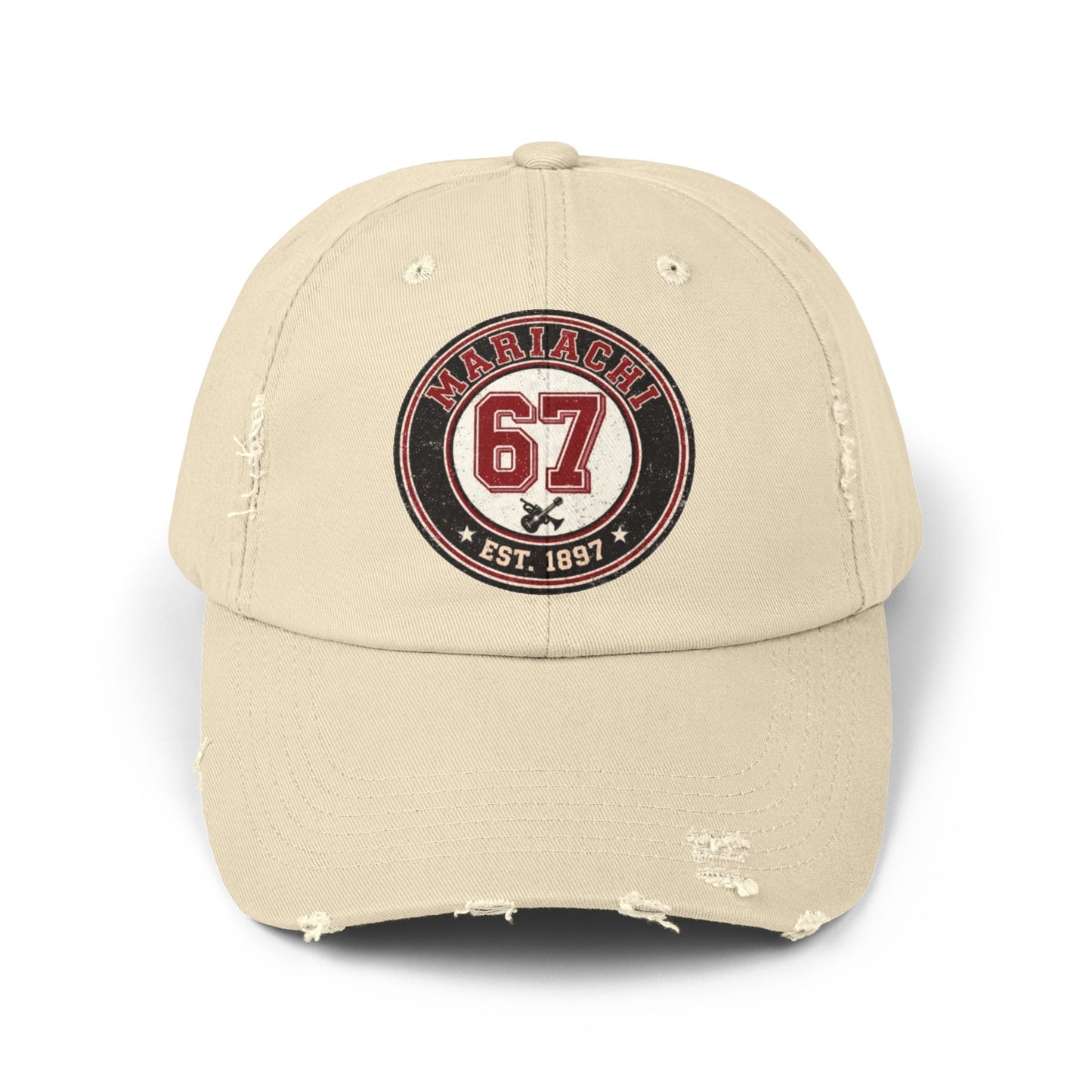 Mariachi 67 Unisex Distressed Cap