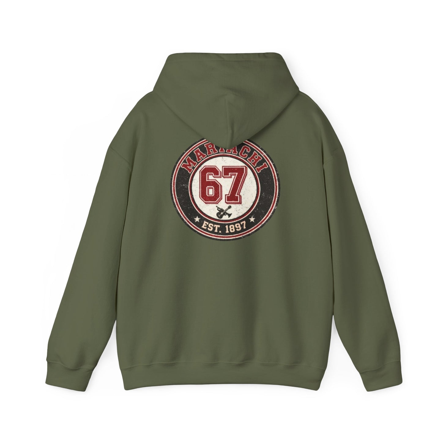 Mariachi 67 Back Unisex Heavy Blend™ Hooded Sweatshirt