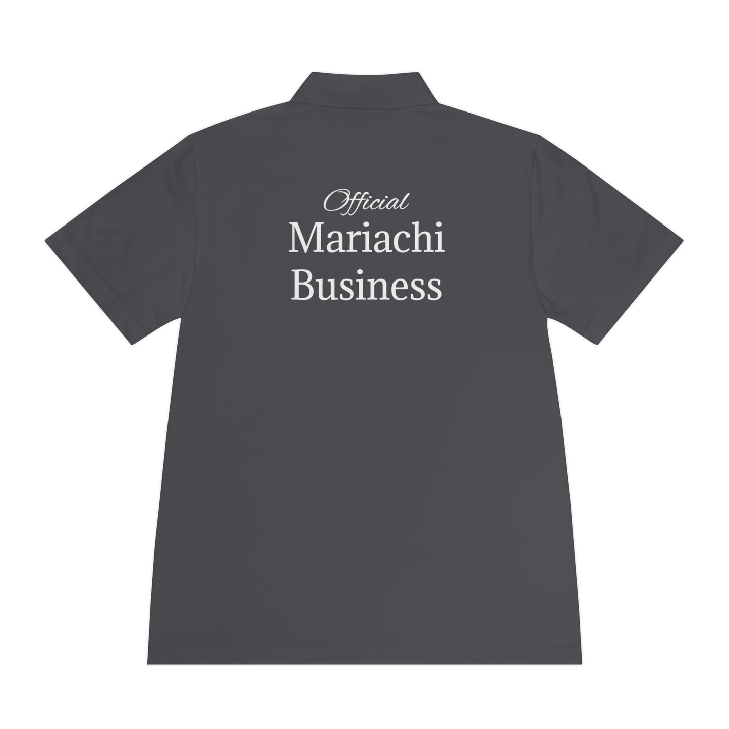 Official Mariachi Business Guitarra Men's Sport Polo Shirt