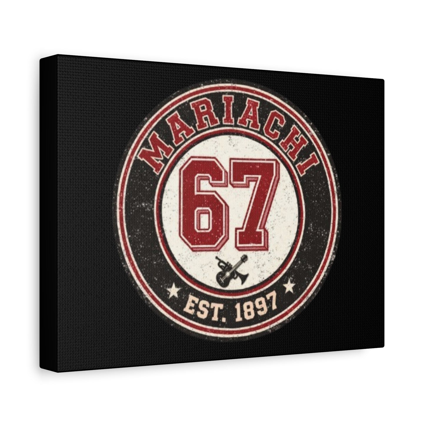 Mariachi 67 Matte Canvas, Stretched, 1.25"