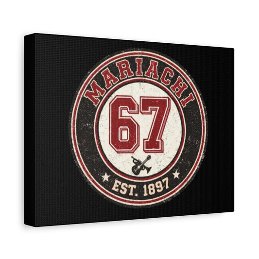 Mariachi 67 Matte Canvas, Stretched, 1.25"