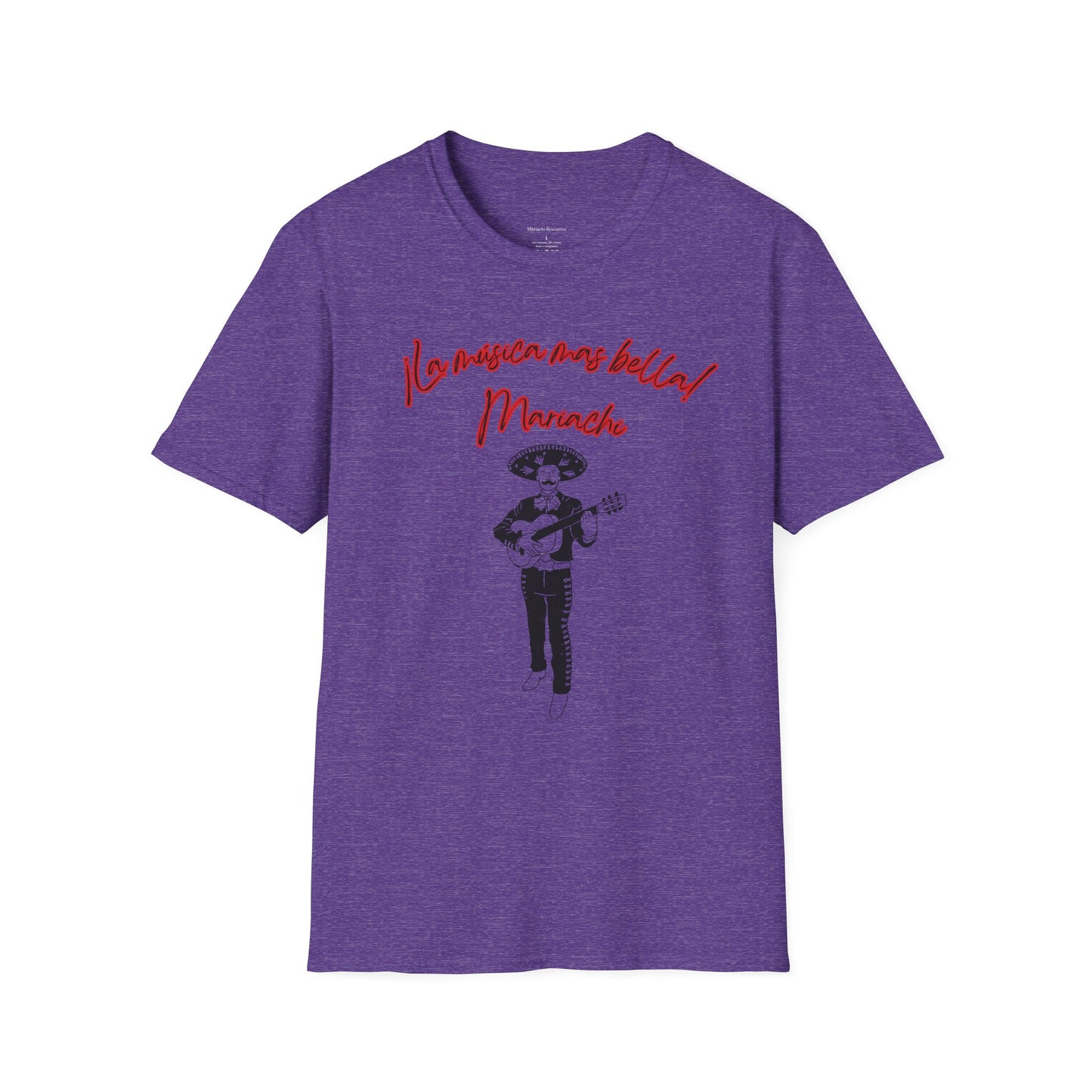 La Musica Mas Bella Unisex Softstyle T-Shirt