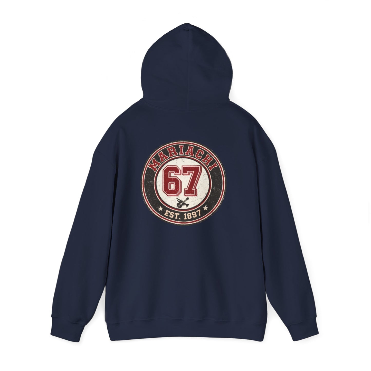 Mariachi 67 Back Unisex Heavy Blend™ Hooded Sweatshirt