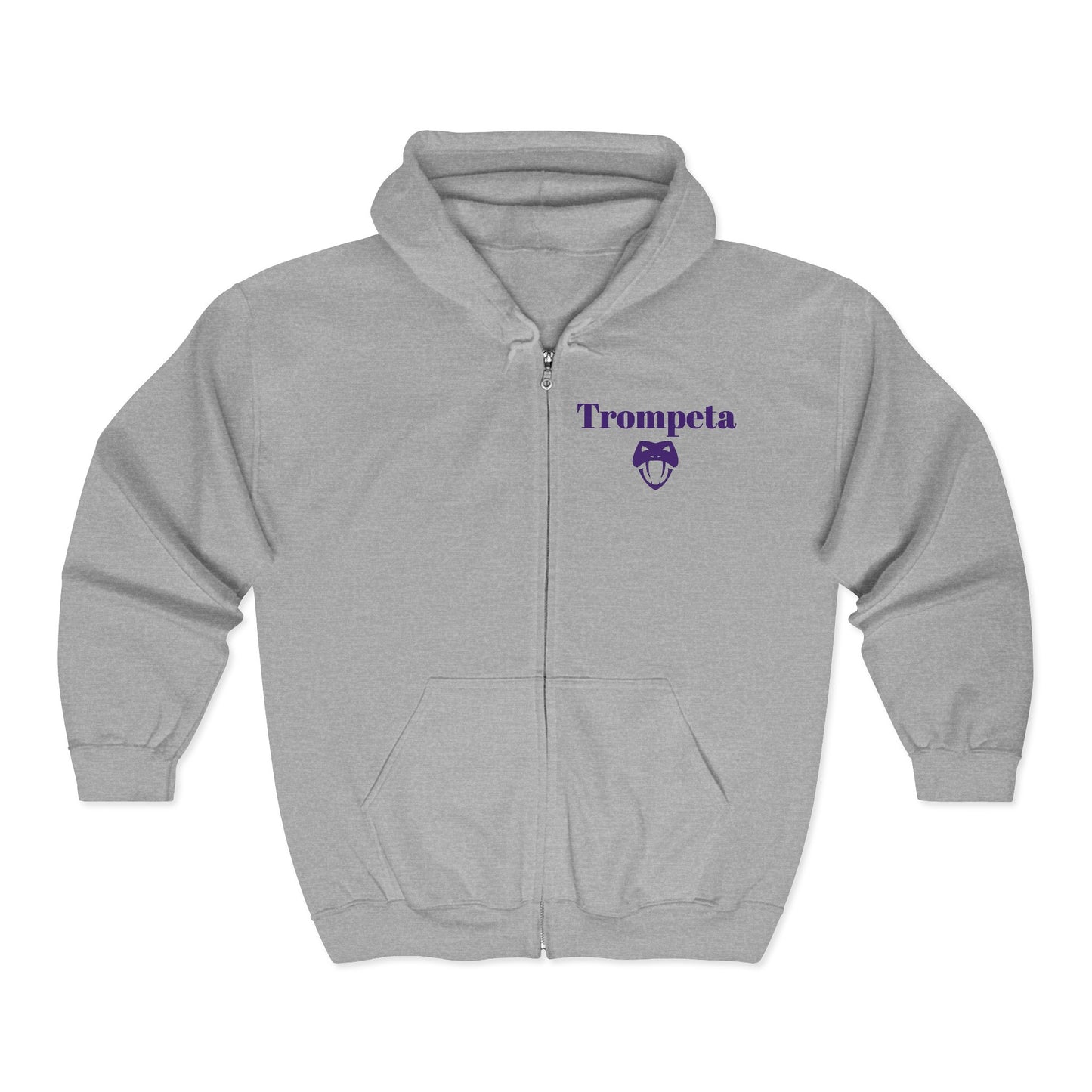 Nuevo Cascabel Trumpet Unisex Heavy Blend™ Full Zip Hooded Sweatshirt