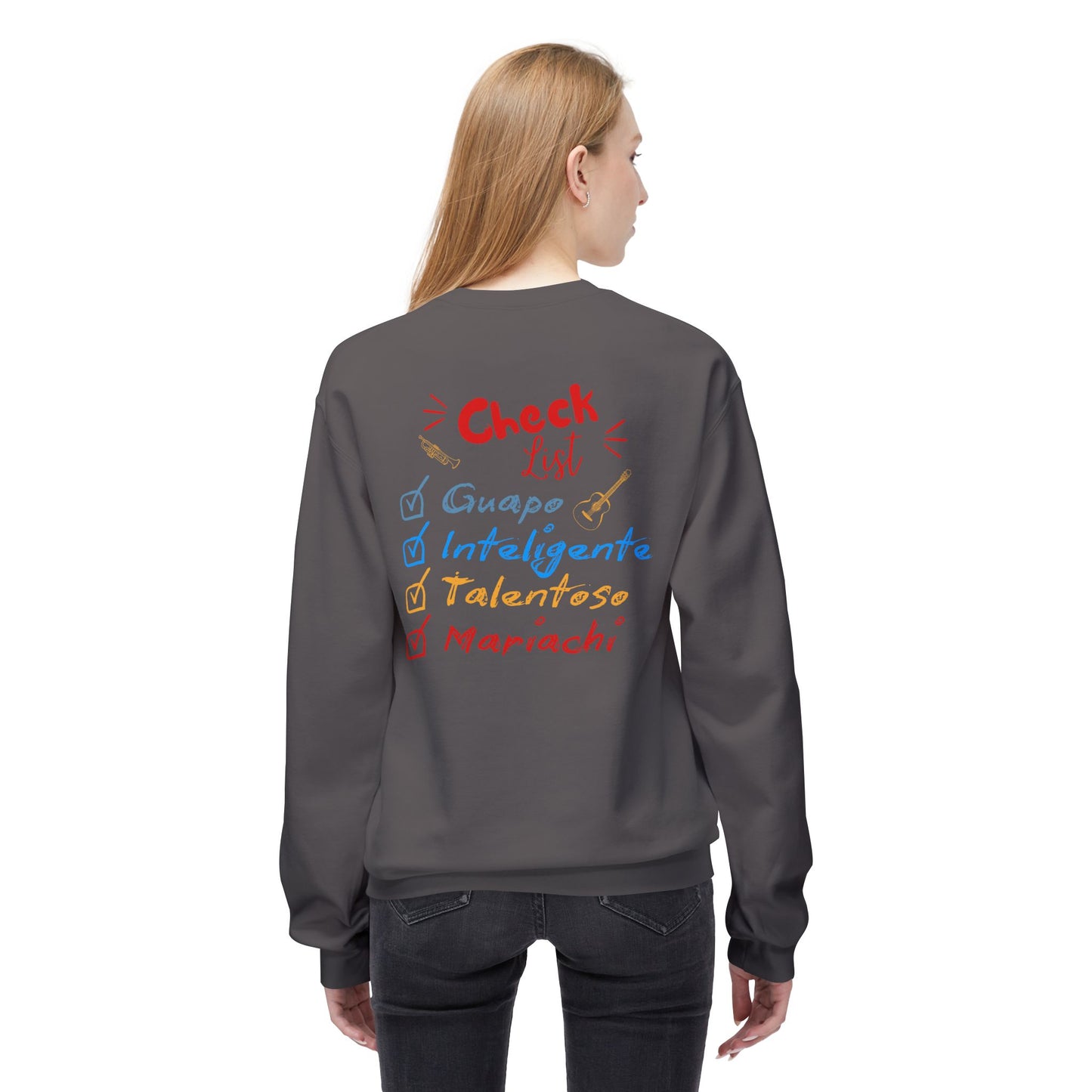 Checklist Guapo Unisex Midweight Softstyle Fleece Crewneck Sweatshirt