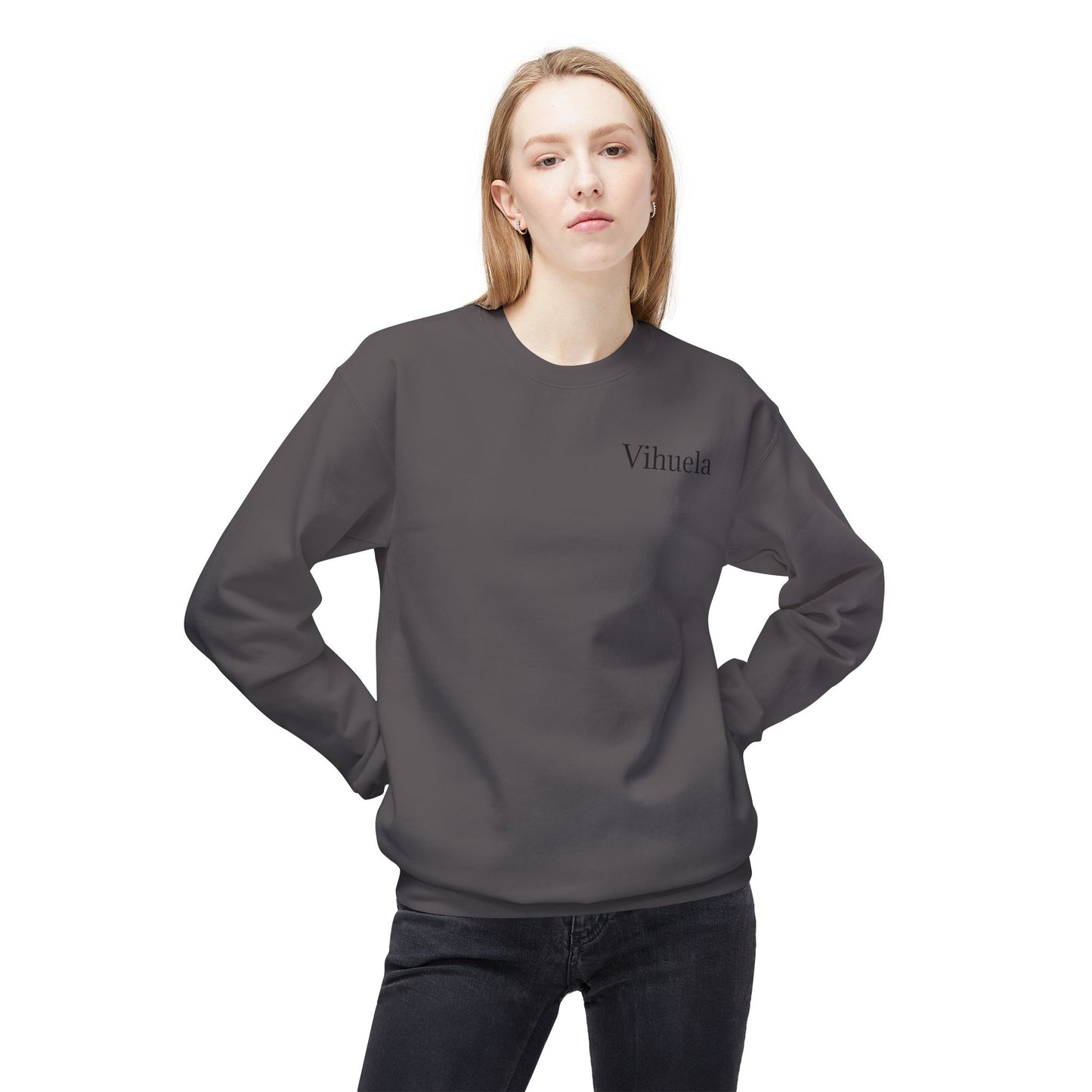 Mariachi Vihuela Unisex Midweight Softstyle Fleece Crewneck Sweatshirt