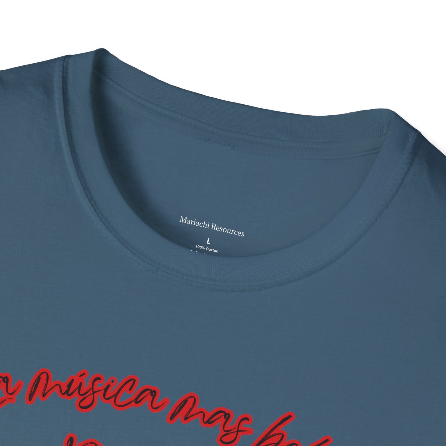 La Musica Mas Bella Unisex Softstyle T-Shirt