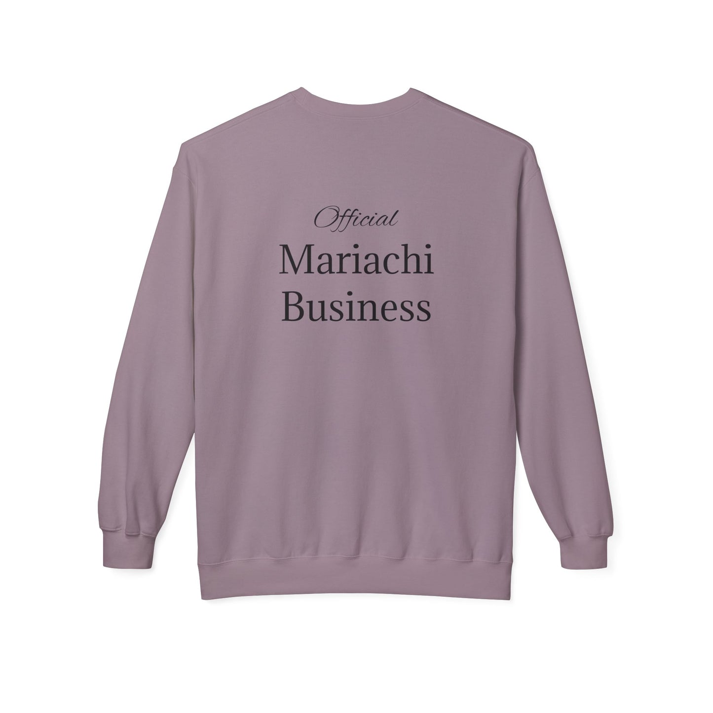 Official Mariachi Business Mariachi Staff Unisex Midweight Softstyle Fleece Crewneck Sweatshirt