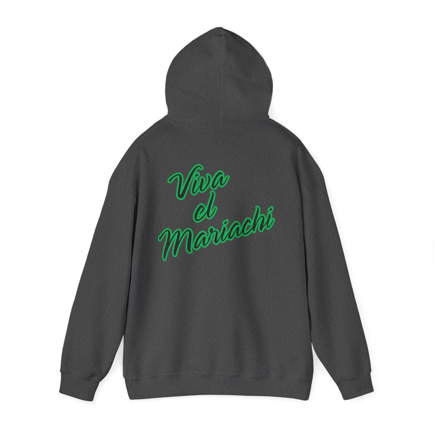Green Viva El Mariachi Unisex Heavy Blend™ Hooded Sweatshirt