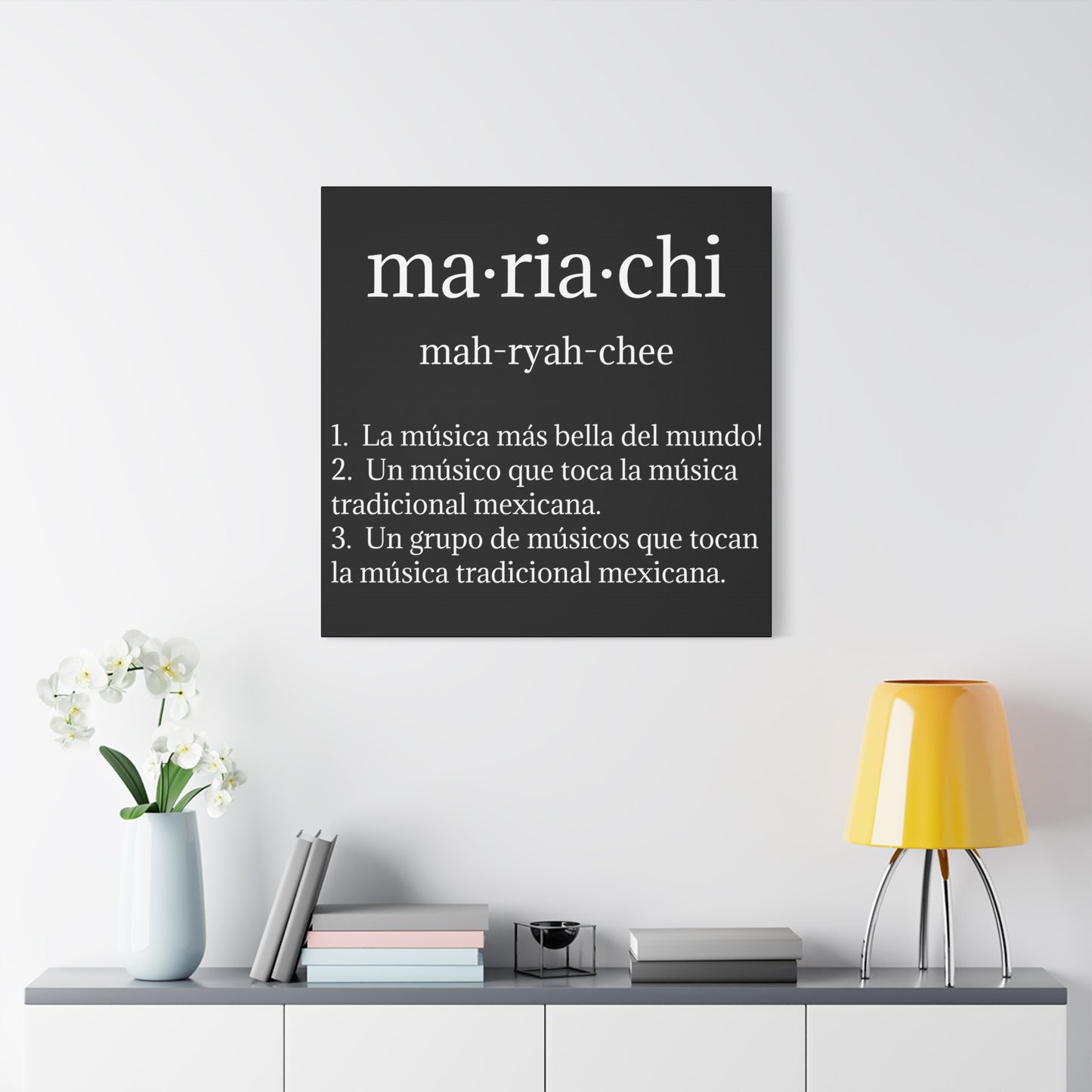 Mariachi Definition Business Matte Canvas, Stretched, 1.25"