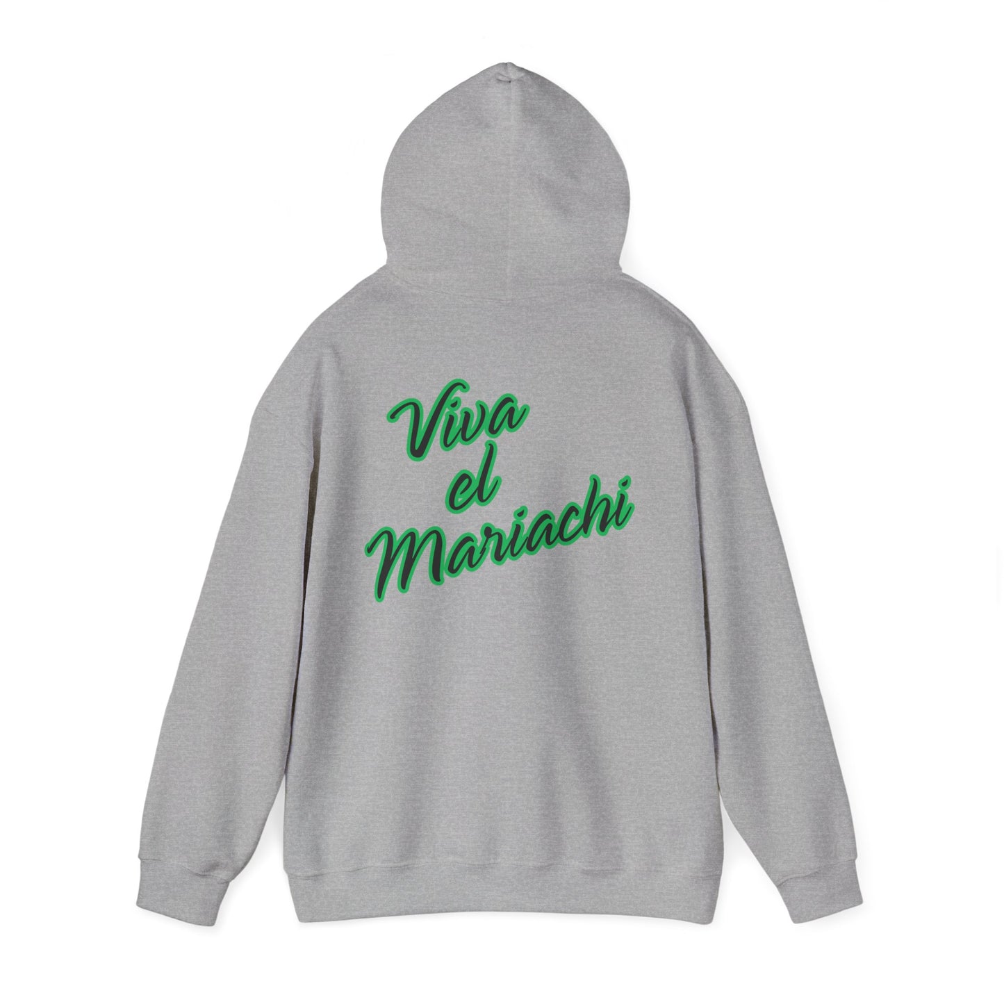 Green Viva El Mariachi Unisex Heavy Blend™ Hooded Sweatshirt