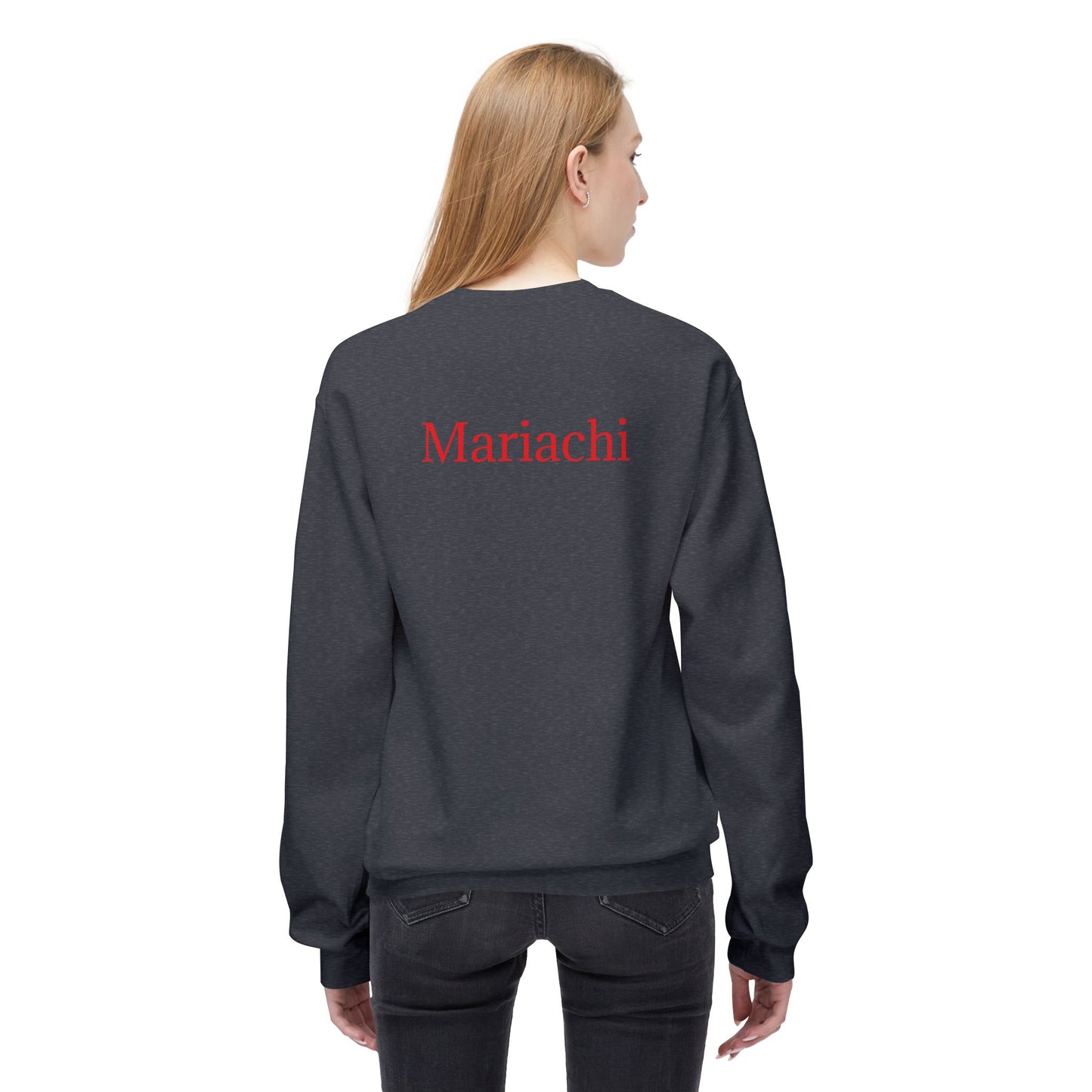 Mariachi Violin Unisex Midweight Softstyle Fleece Crewneck Sweatshirt