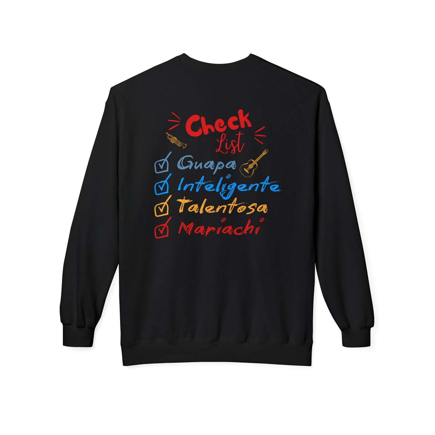 Checklist Guapa Unisex Midweight Softstyle Fleece Crewneck Sweatshirt