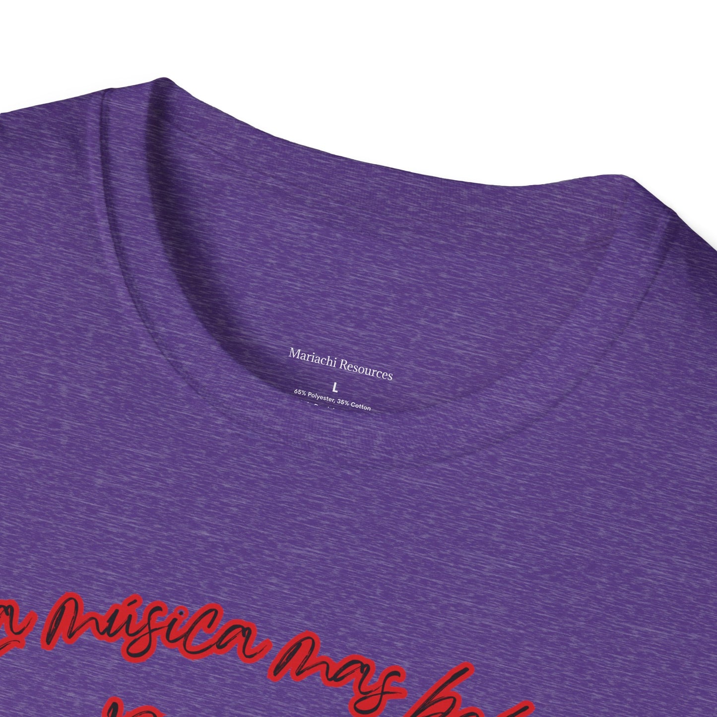 La Musica Mas Bella Unisex Softstyle T-Shirt