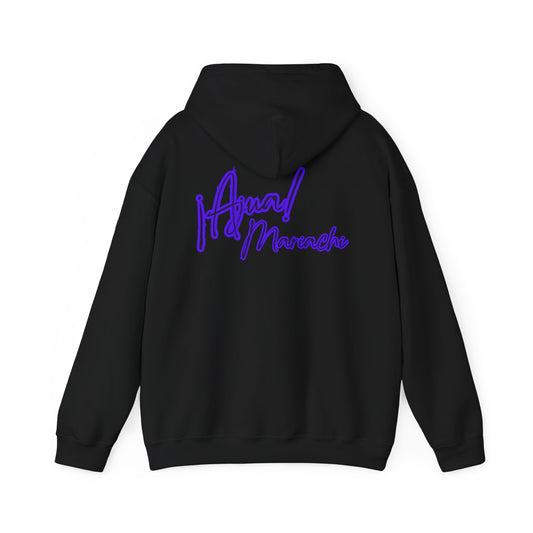Purple Ajua Unisex Heavy Blend™ Hooded Sweatshirt
