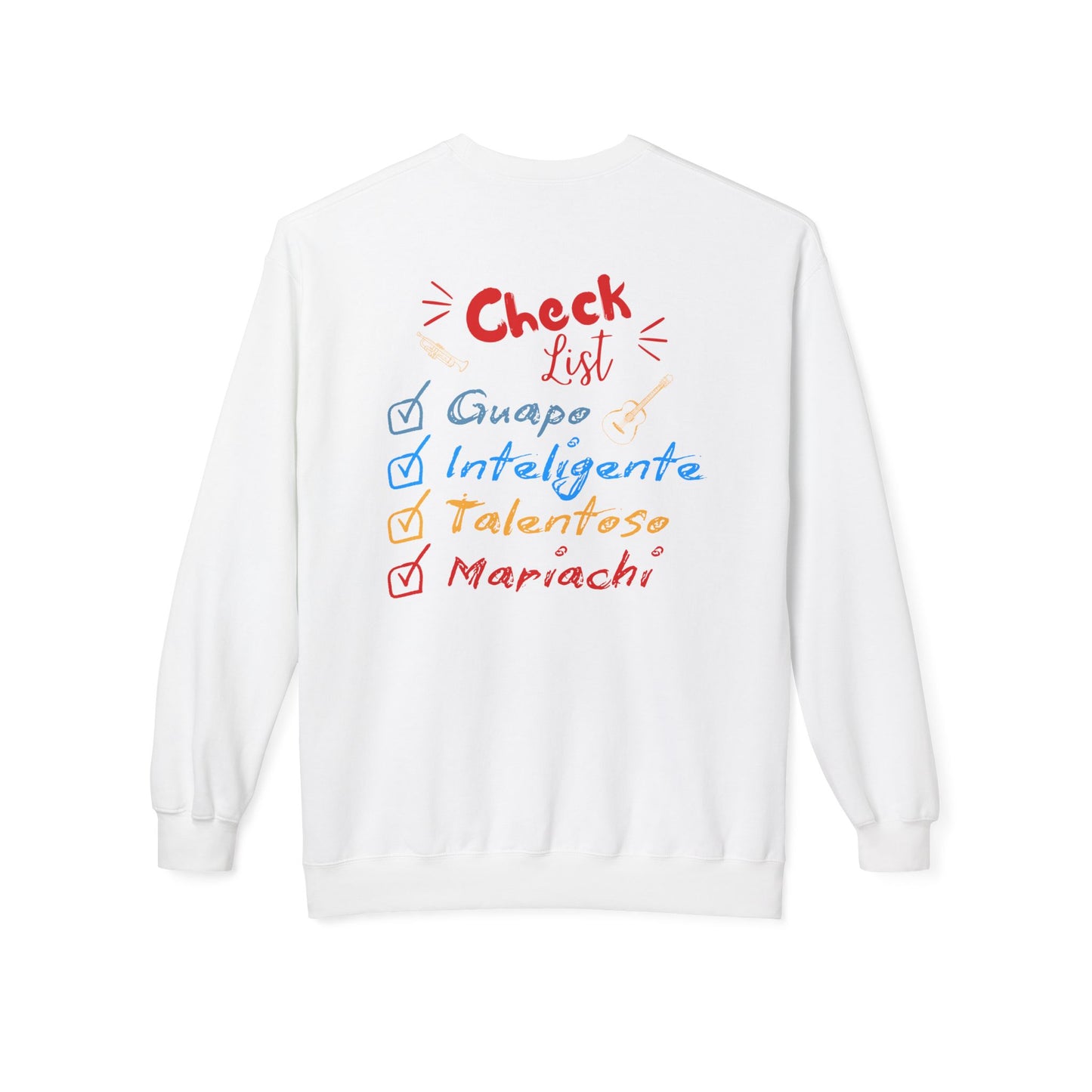 Checklist Guapo Unisex Midweight Softstyle Fleece Crewneck Sweatshirt