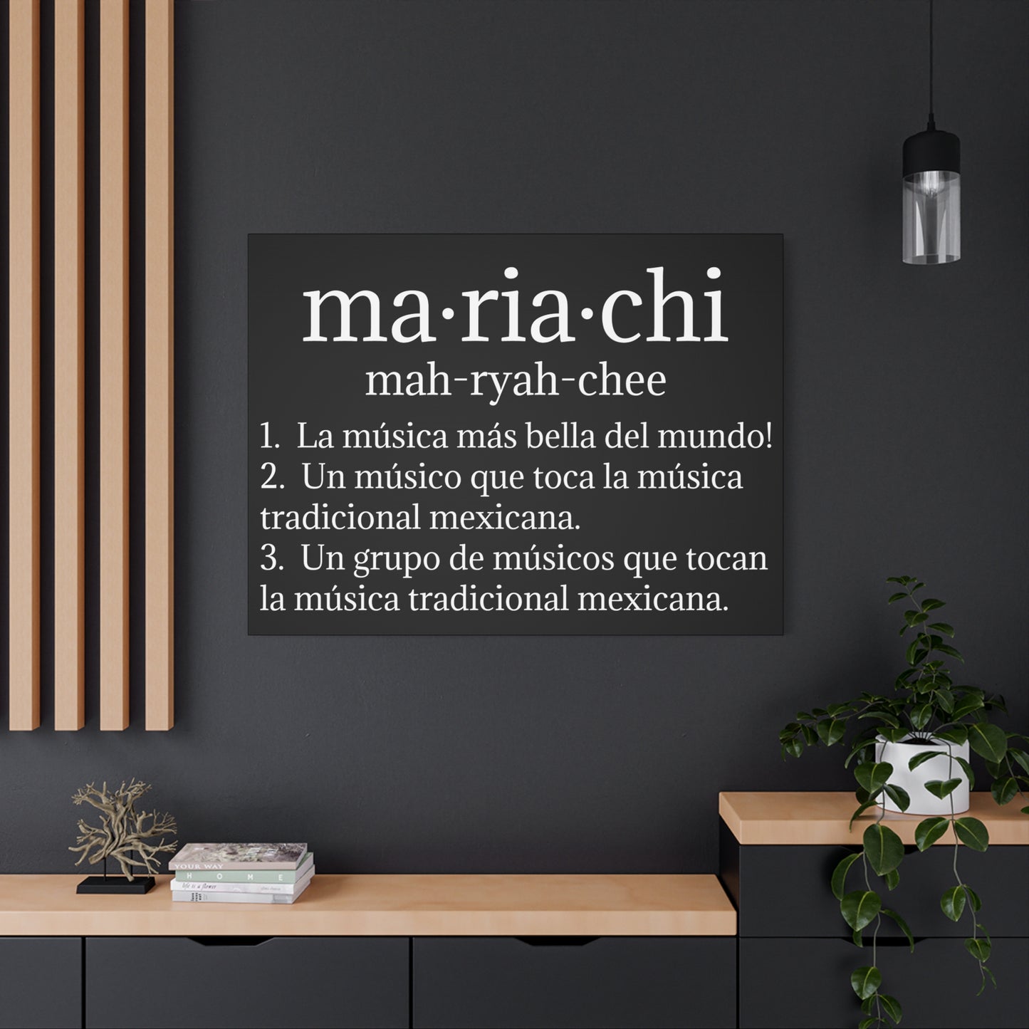 Mariachi Definition Business Matte Canvas, Stretched, 1.25"