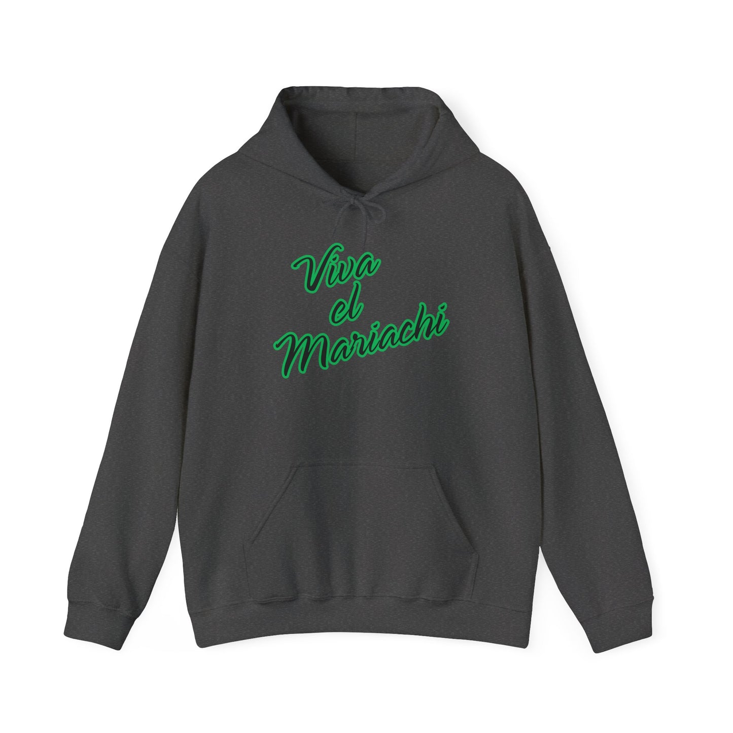 Green Viva El Mariachi Unisex Heavy Blend™ Hooded Sweatshirt: