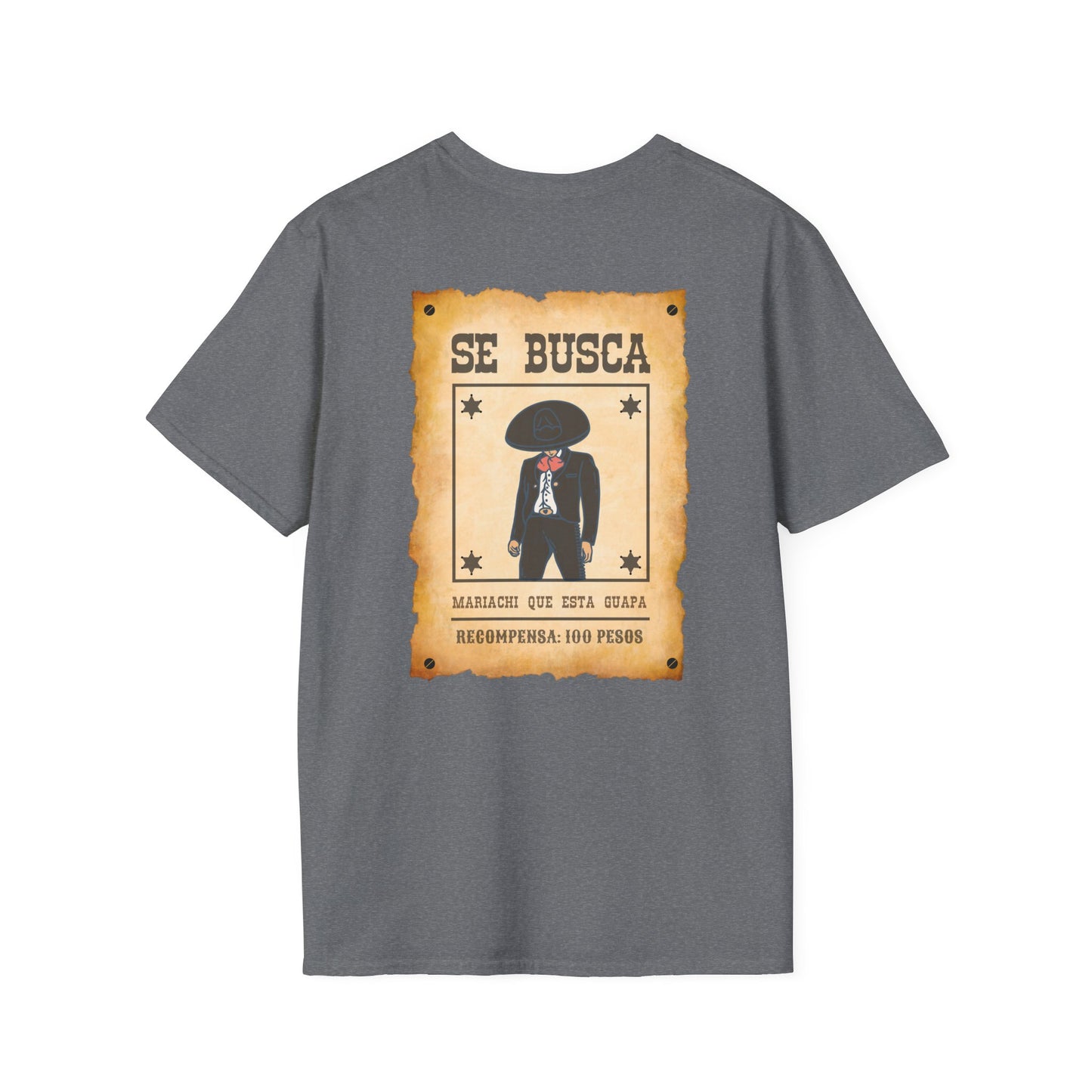 Wanted Mariachi Guapa Unisex Softstyle T-Shirt