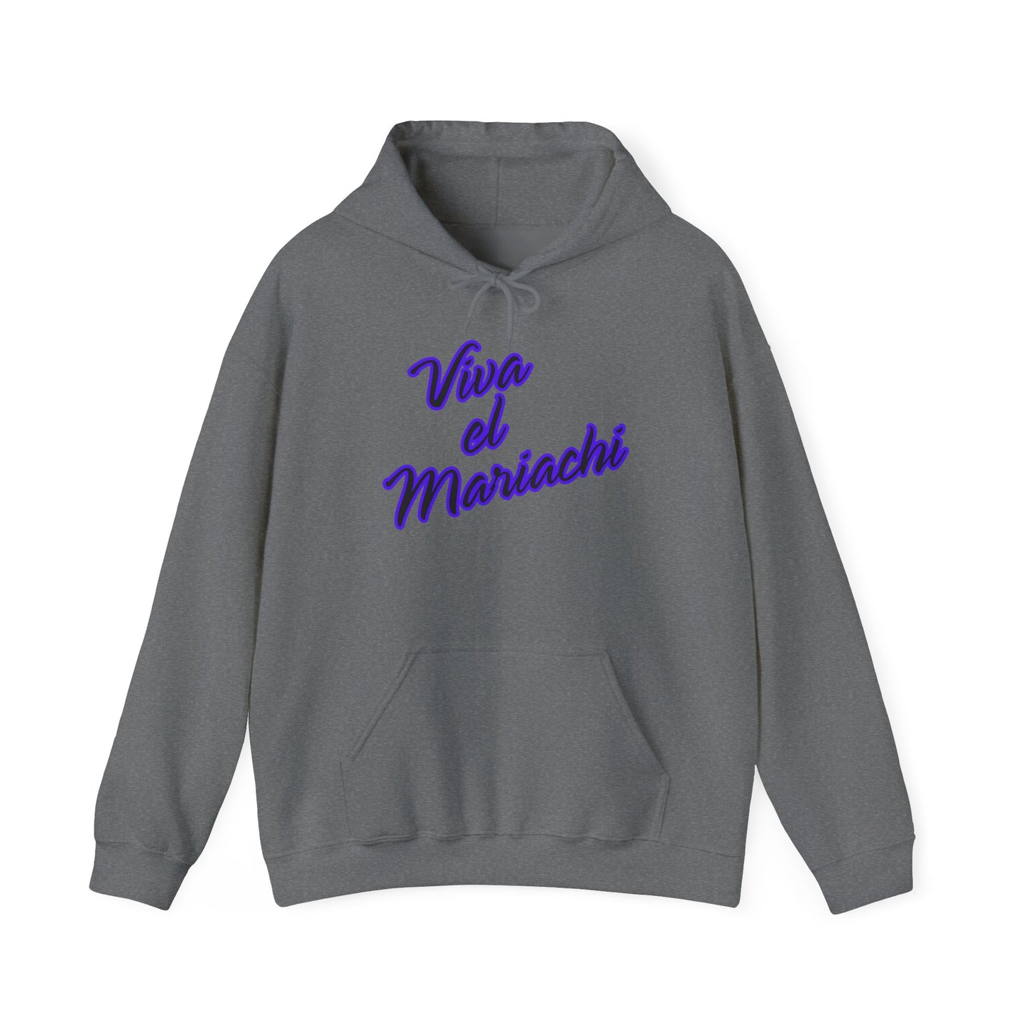 Purple Viva El Mariachi Unisex Heavy Blend™ Hooded Sweatshirt: