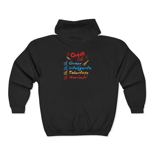 Checklist Guapo Unisex Heavy Blend™ Full Zip Hooded Sweatshirt
