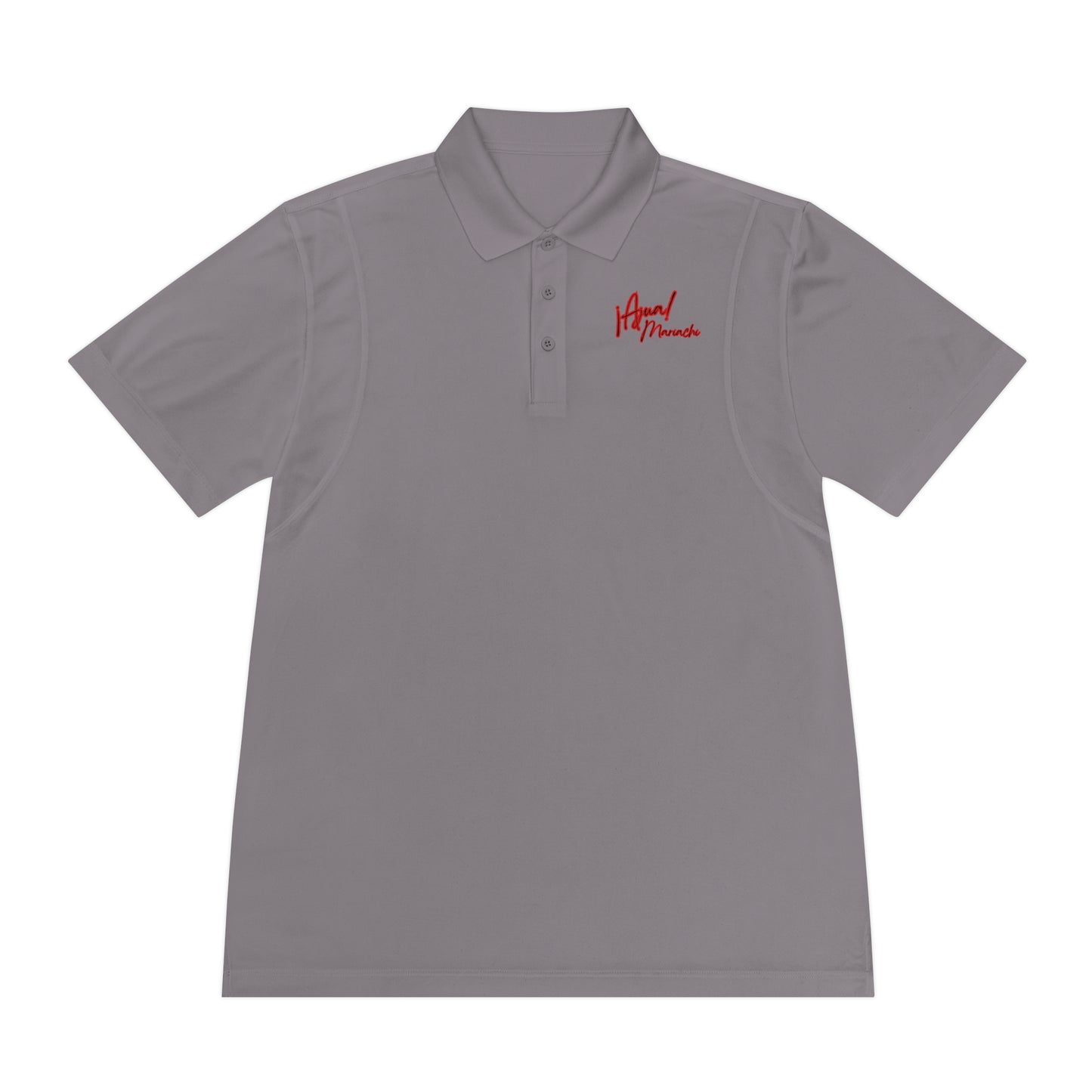 Red Ajua Men's Sport Polo Shirt
