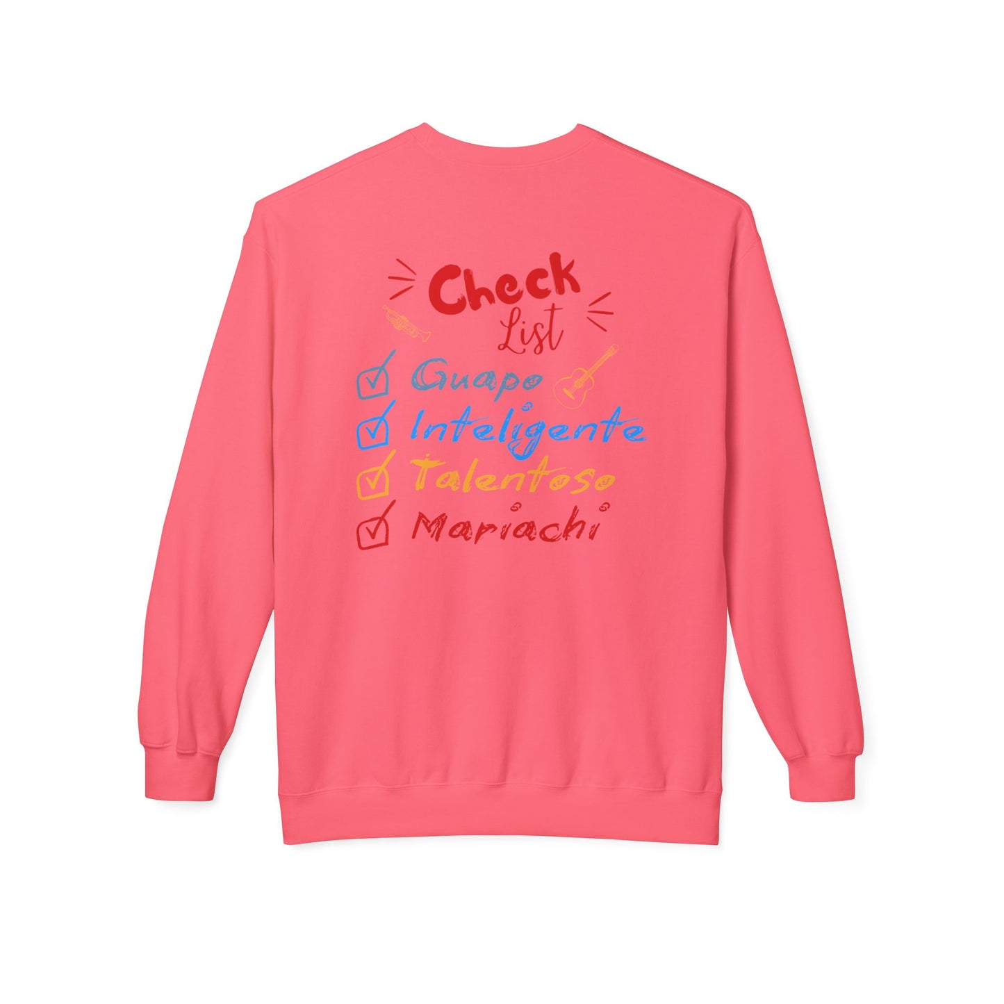 Checklist Guapo Unisex Midweight Softstyle Fleece Crewneck Sweatshirt