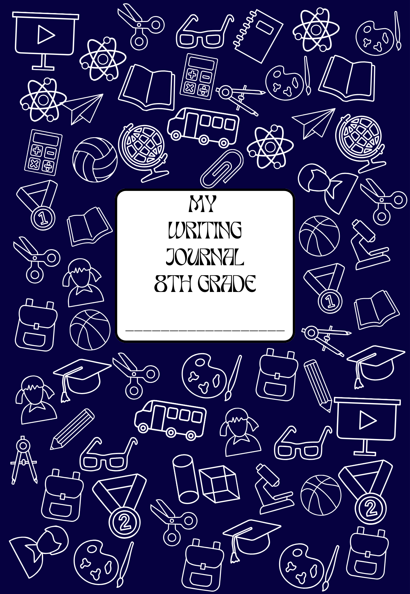 My Writing Journal 8th Grade Paperback Class Set