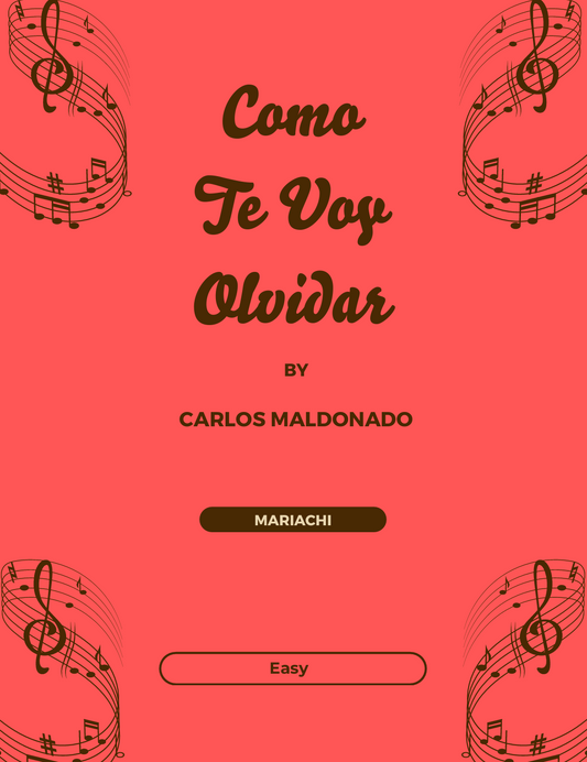 Como Te Voy Olvidar